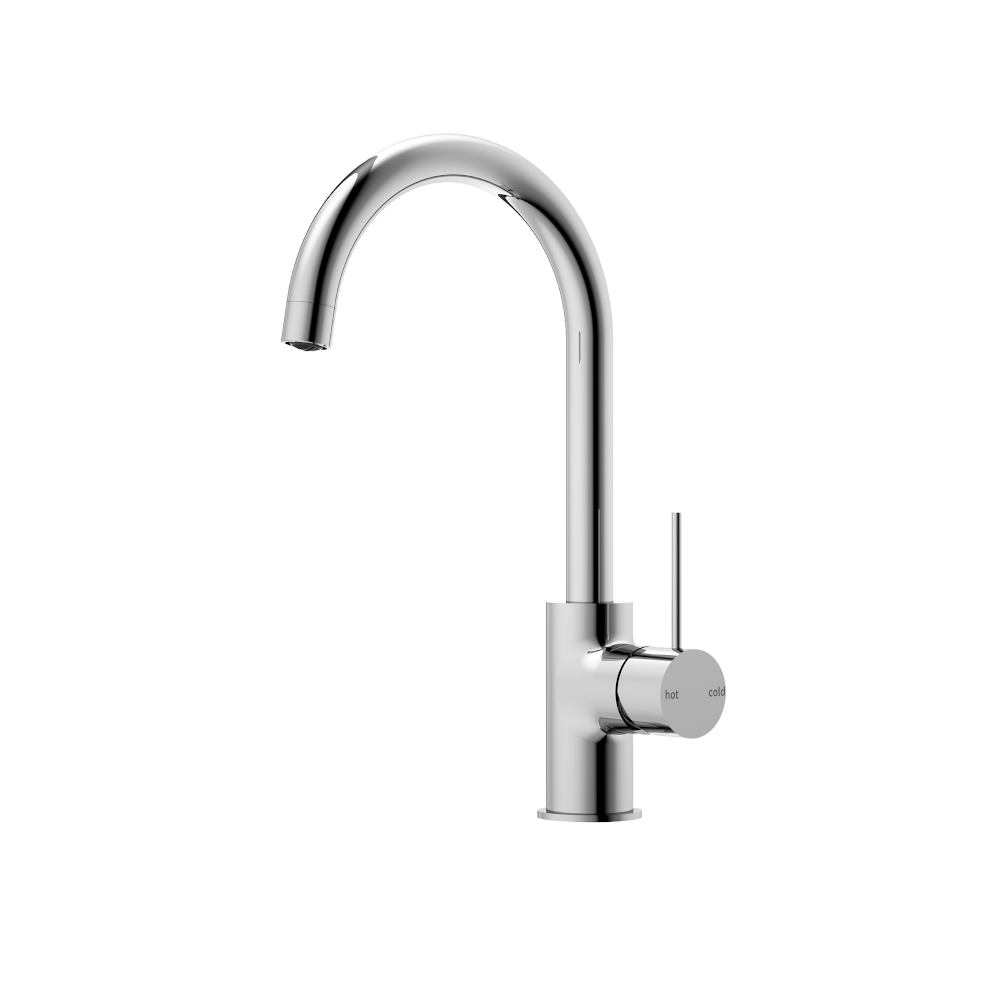 Nero Mecca Kitchen Mixer Chrome NR221907CH - Kitchen Mixer Taps