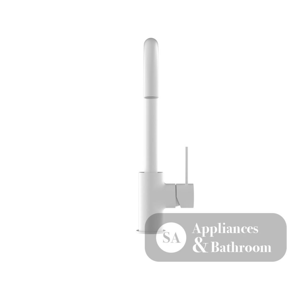 Nero Mecca Kitchen Mixer Matte White NR221907MW - Kitchen Mixer Taps