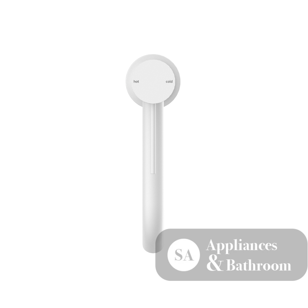 Nero Mecca Tall Basin Mixer Matte White NR221901aMW - Basin Mixers