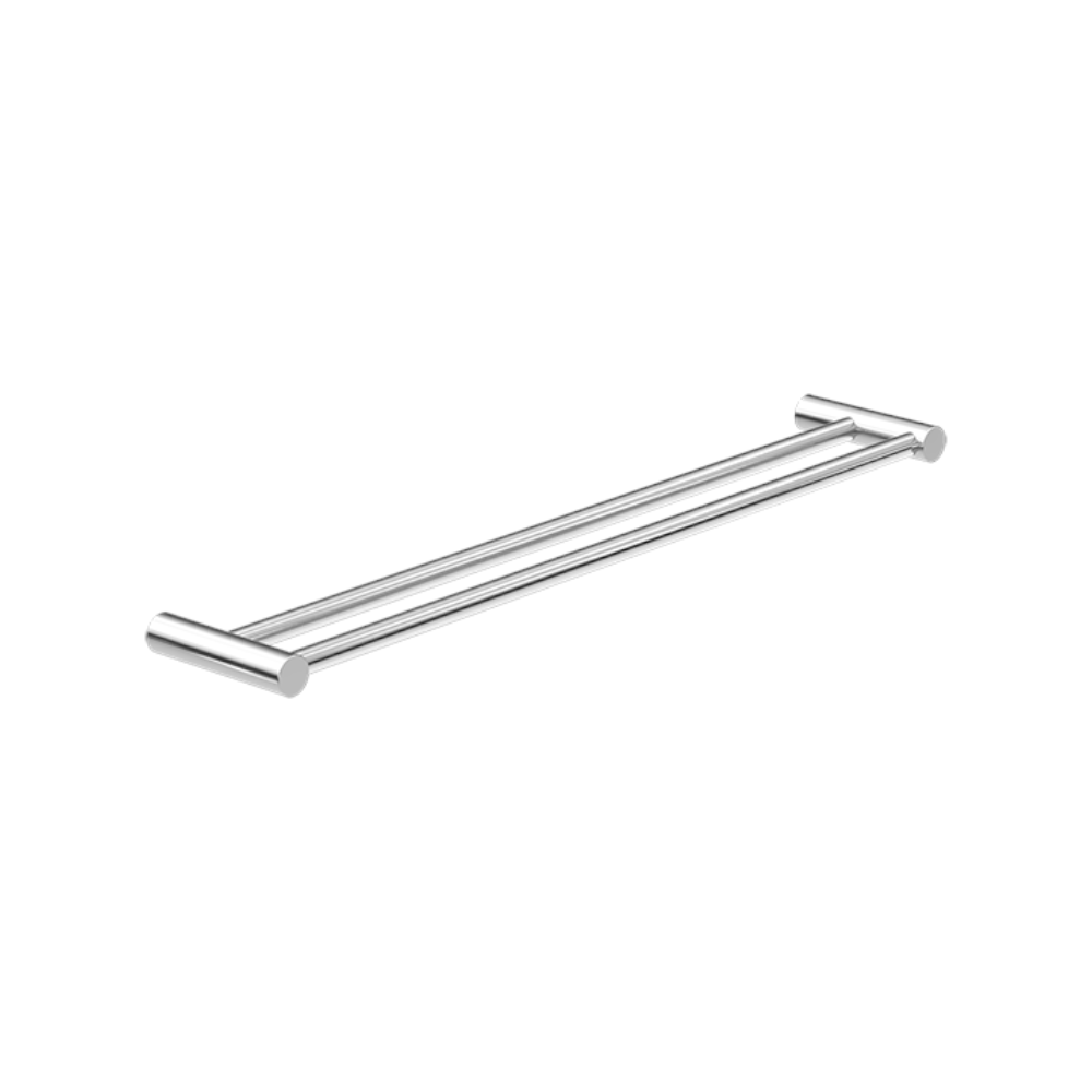 Nero New Mecca Double Towel Rail 600mm Chrome NR2324DCH - Towel Rails