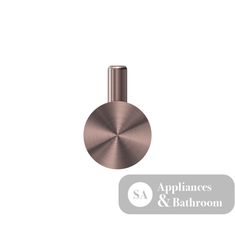 Nero Opal Robe Hook Brushed Bronze NR2582BZ - Robe Hooks