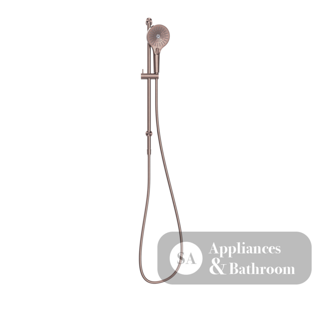 Nero Opal Shower Rail Brushed Bronze NR251905dBZ - Rail Showers