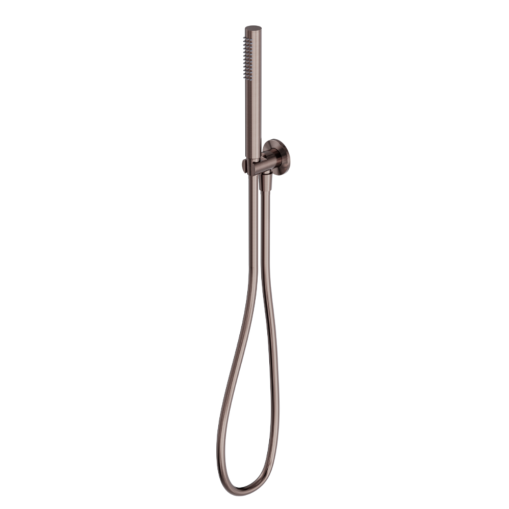 Nero Round Shower Bracket Brushed Bronze NR307BZ - Hand Showers