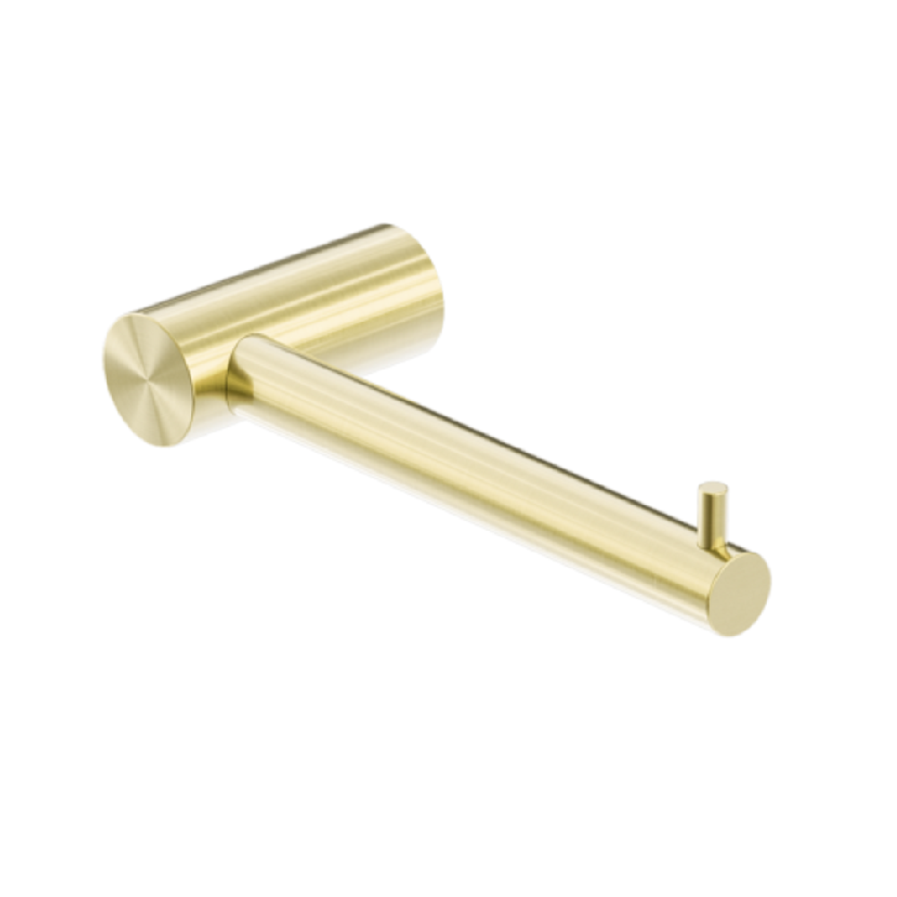 Nero Zen Toilet Roll Holder Brushed Gold NR1686BG - TOILET ROLL HOLDERS