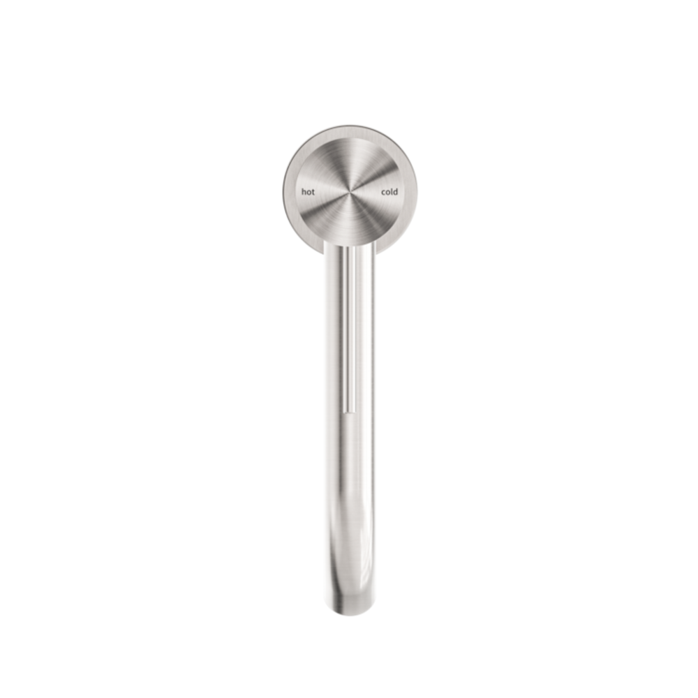 Nero Mecca Middle Tall Basin Mixer Brushed Nickel NR221901EBN
