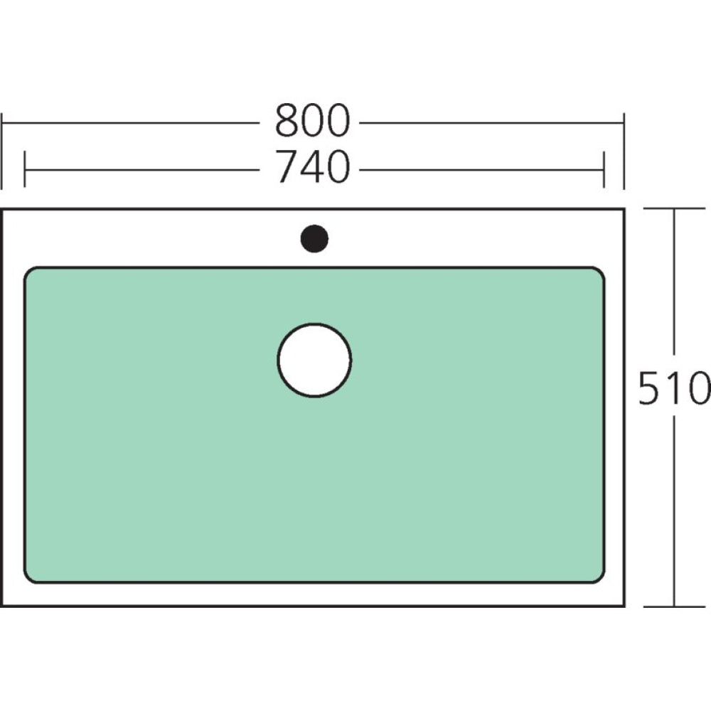 Oliveri Ap1491 Apollo Single Bowl Sink Top Mounted Kitchen Sinks
