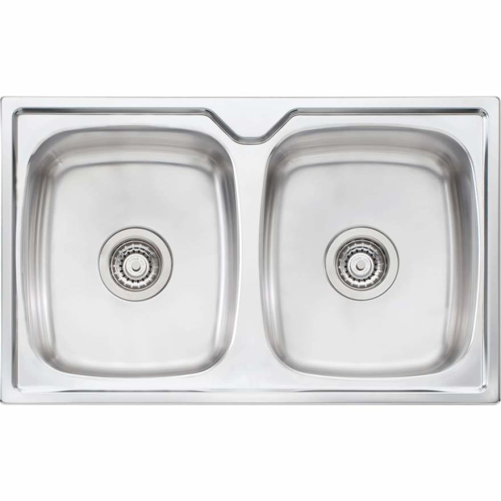 Oliveri Endeavour Ee64 Double Bowl Sink Top Mounted Kitchen Sinks