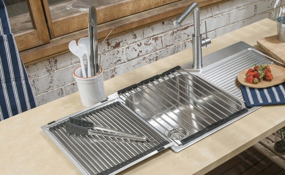 Oliveri Np621 Nu-Petite Single Bowl Right Hand Drainer Top Mount Sink Mounted Kitchen Sinks