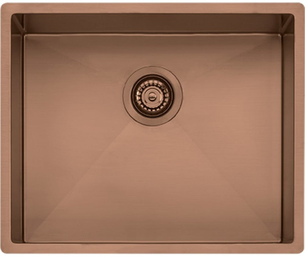 Oliveri Sb50Cu Spectra Top Or Undermount Single Bowl Copper Sink Kitchen Sinks
