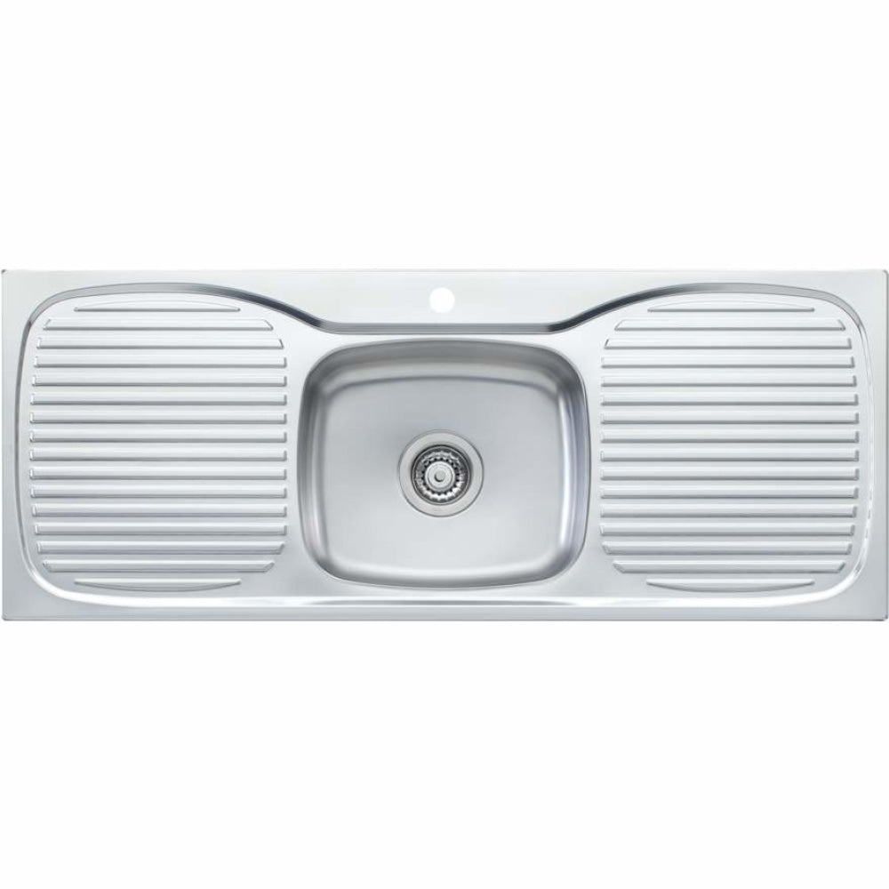 Oliveri Uf16 Ultraform Single Bowl Double Drainer Sink Top Mounted Kitchen Sinks