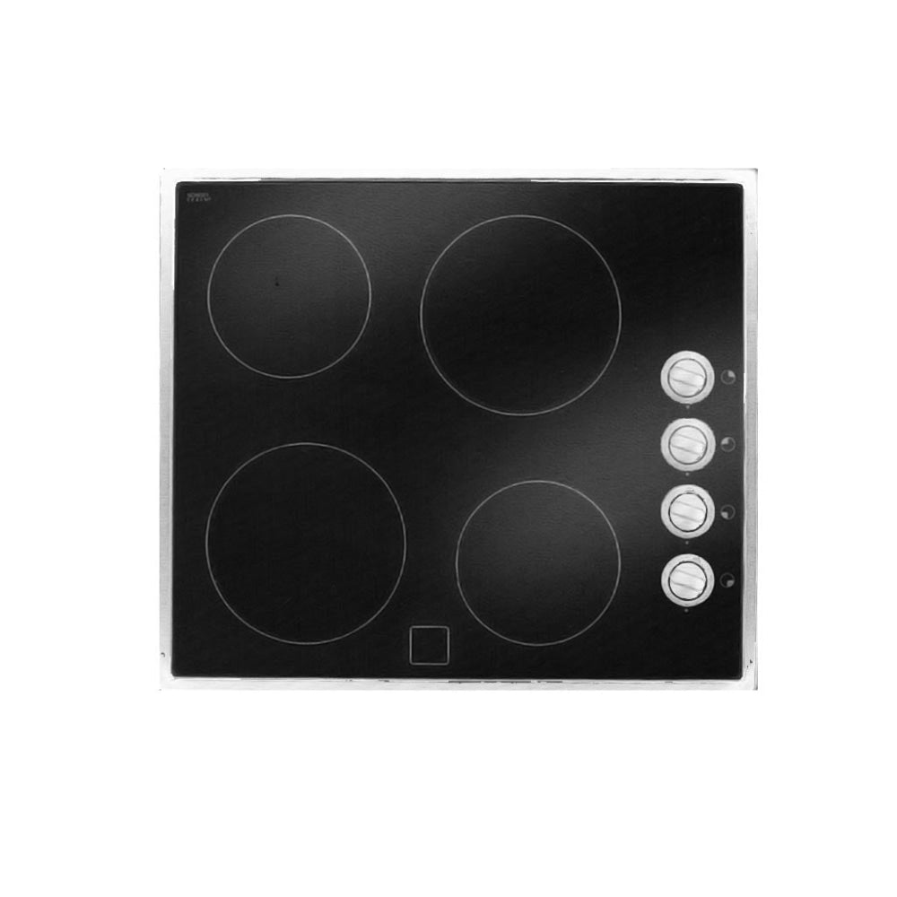 Omega Oa27Cer White 60Cm Electric Cooktop - Clearance Discount Ceramic