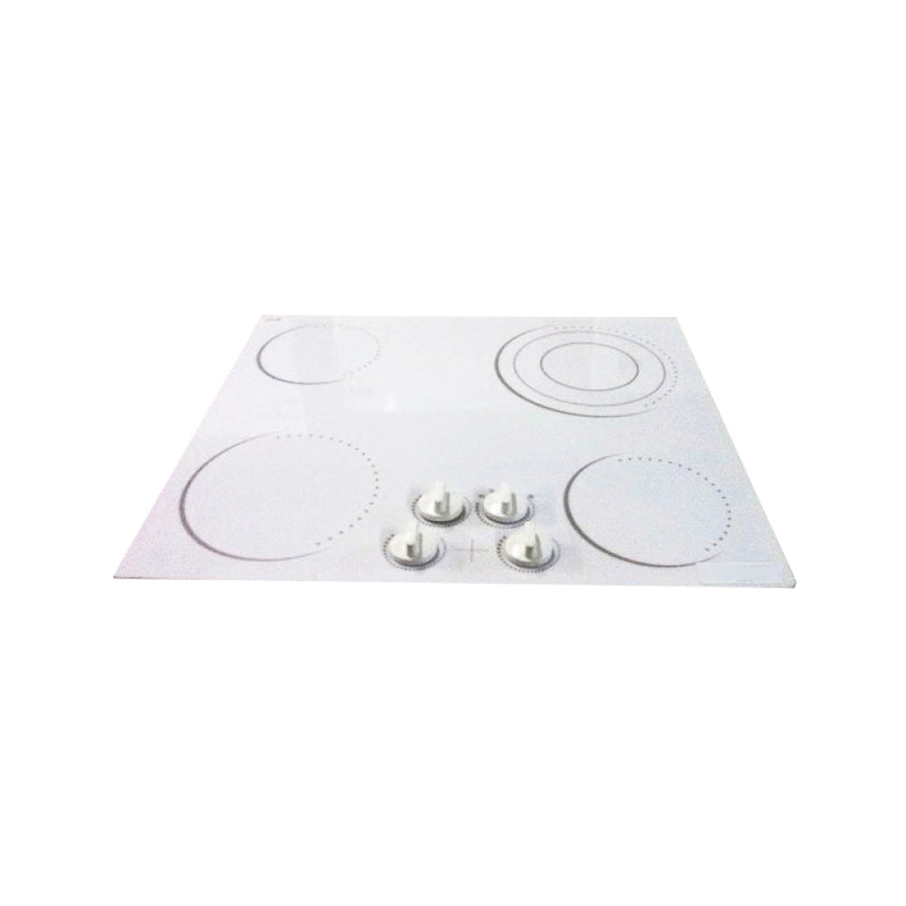 Omega Oa6209W 60Cm White Ceramic Electric Cooktop - Clearance Stock