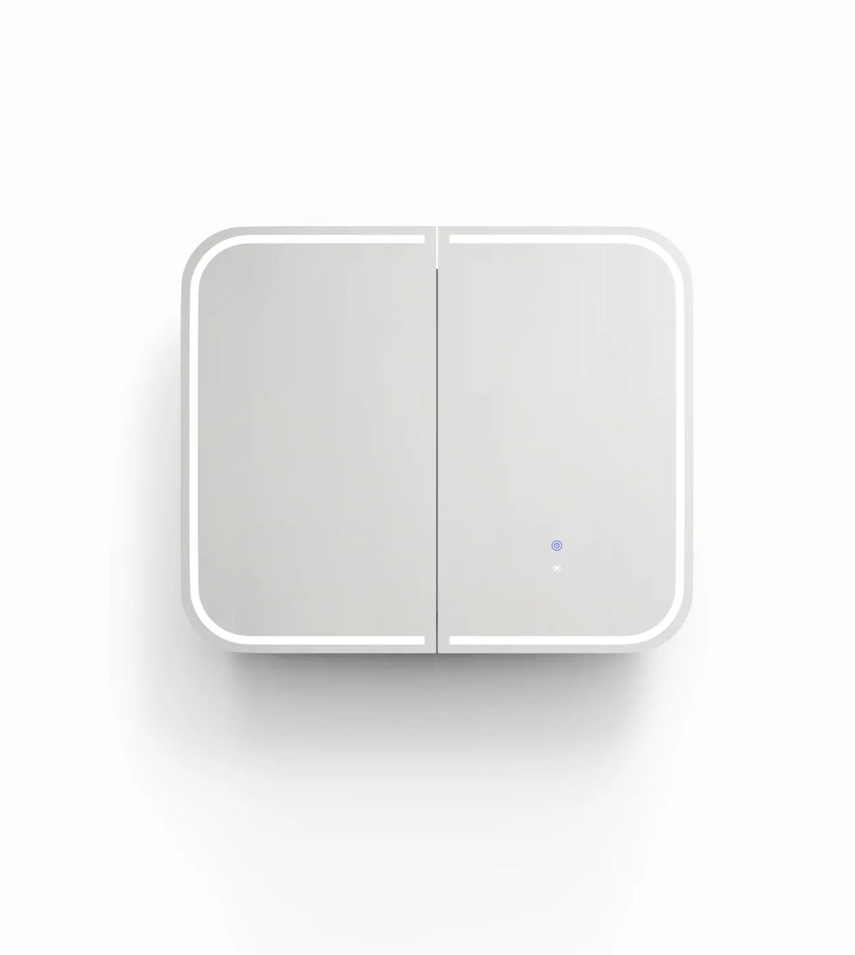 Otti LED-SSQ9075-VP LED Newport 900x750mm White Shaving Cabinet