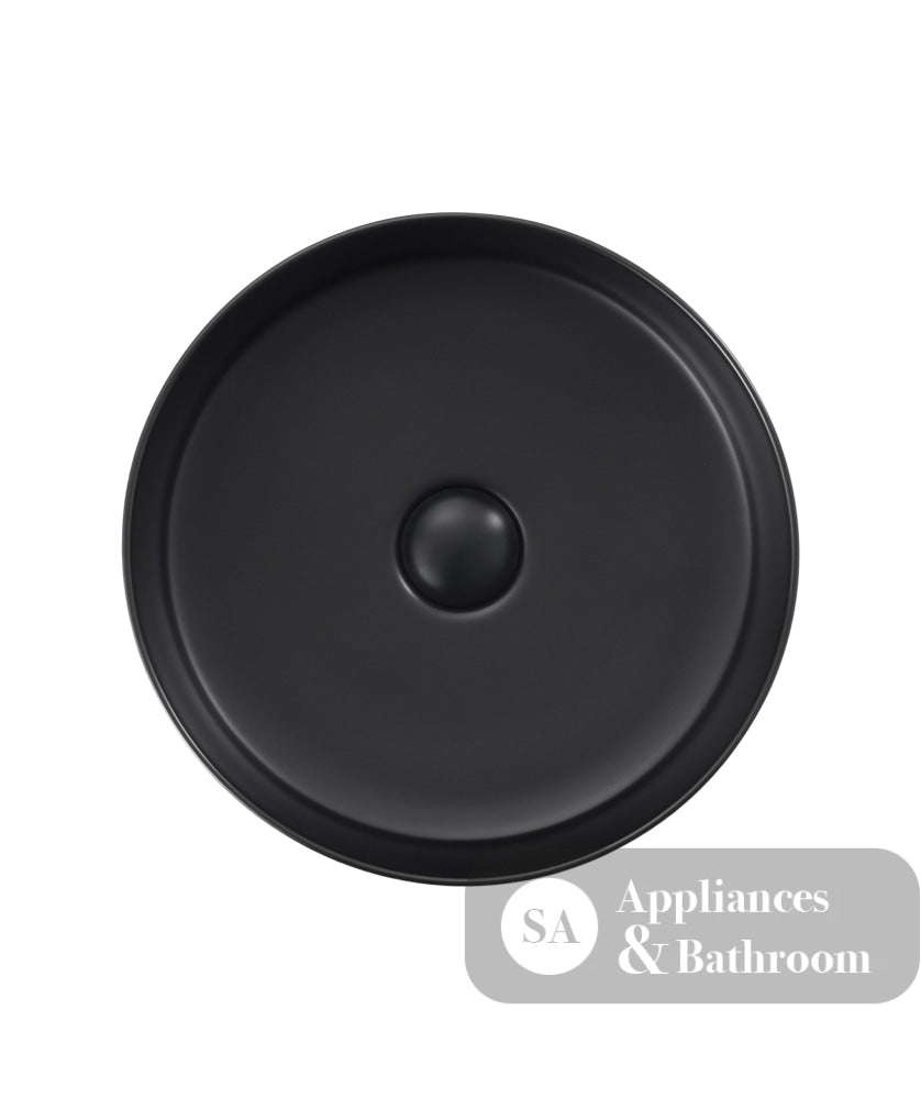 Seima 191008 Arko 355 Above Counter Basin Textured Black/Green - Basins