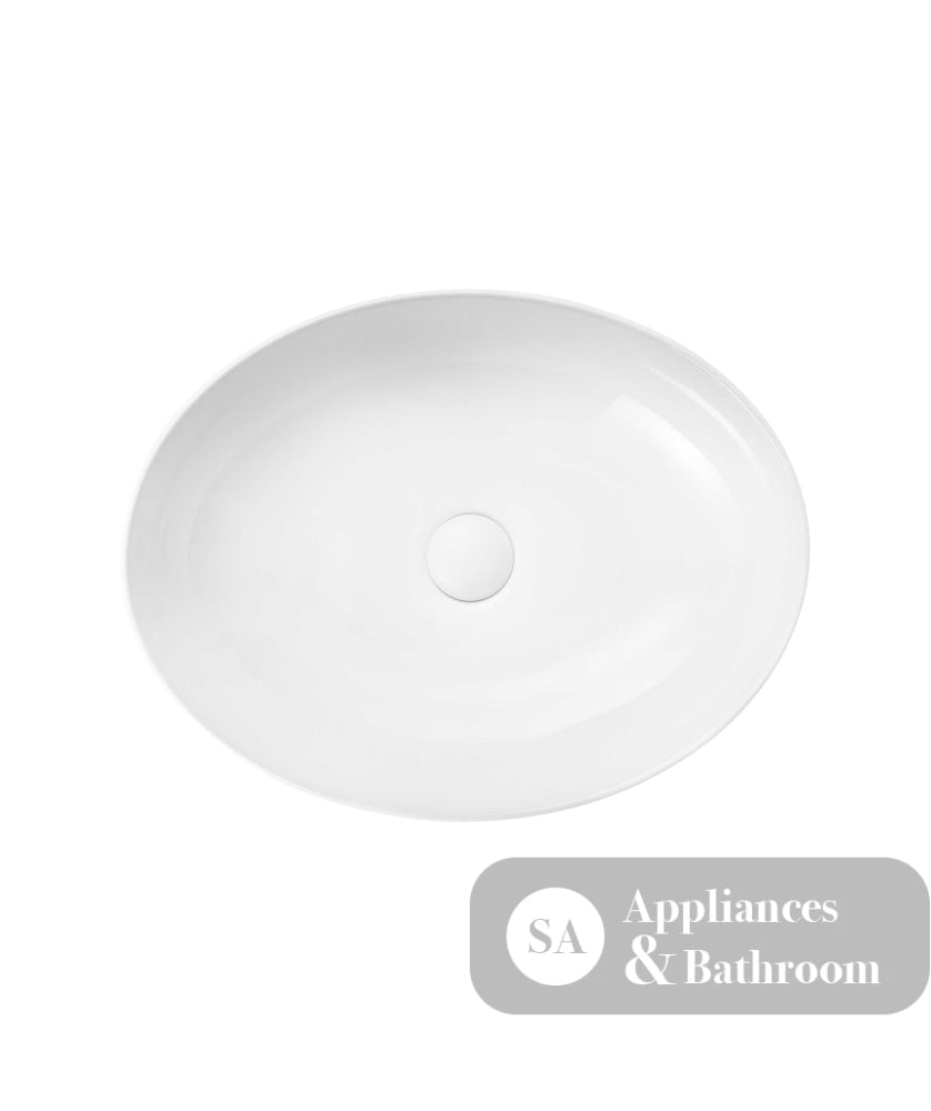 Seima 191010 Arko Above Counter Basin White No Taphole - Basins