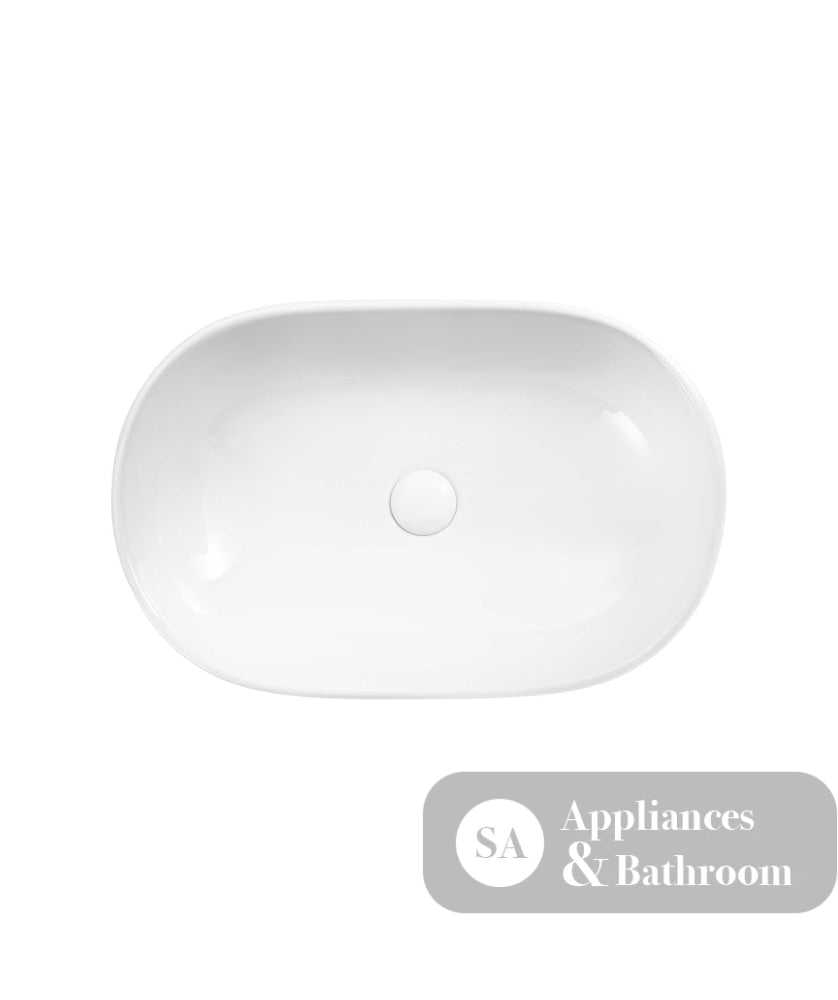 Seima 191453 Arko 018 Above Counter Basin 585mm No Taphole White - Basins