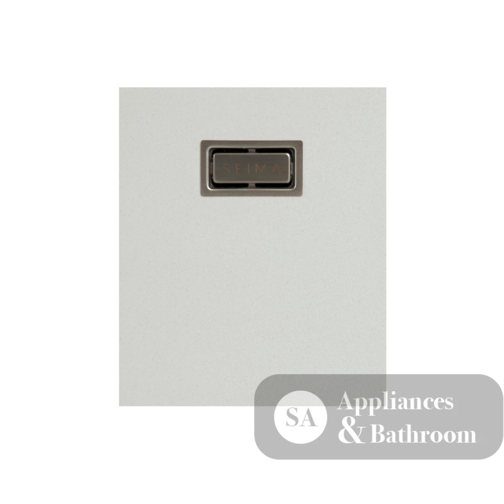 Seima 191985 Oros Sink 3 Taphole White 620x500mm - Sinks
