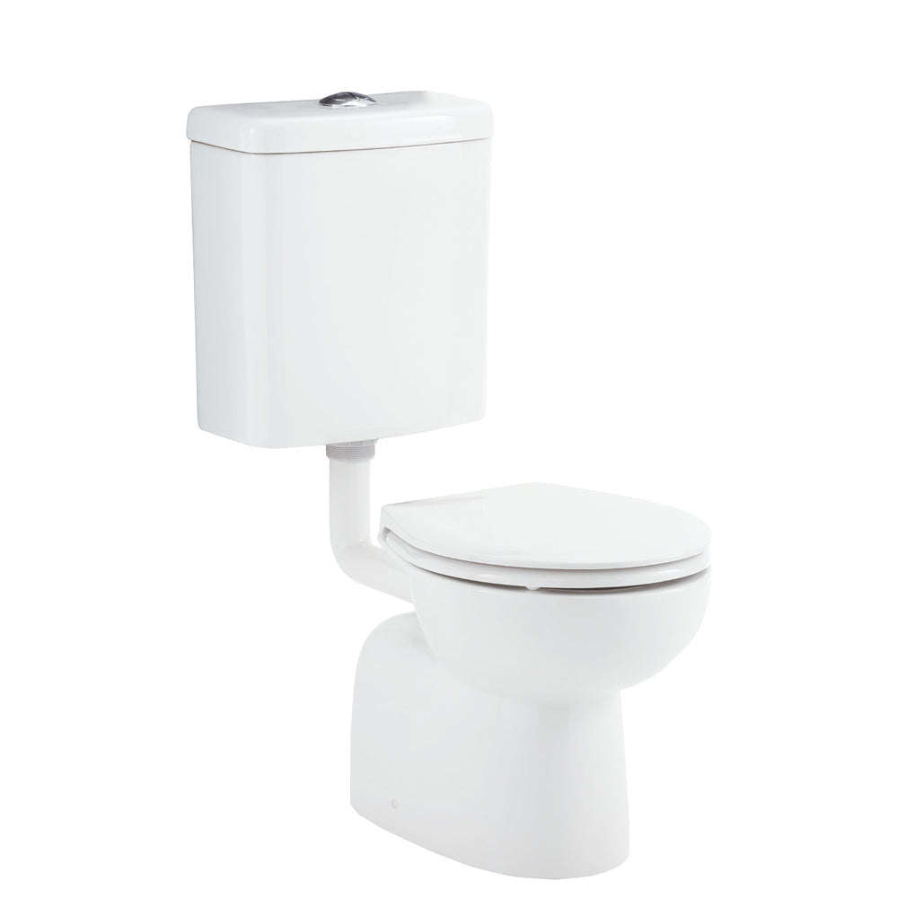 Stella K001J Junior Adjustable Link Toilet Suite Gloss White - Toilet Suites
