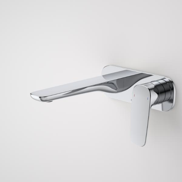 Caroma 849051C6AF Contura II 180mm Wall Basin/Bath Mixer - Chrome
