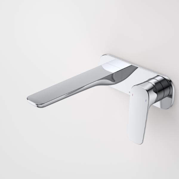 Caroma 849051C6AF Contura II 180mm Wall Basin/Bath Mixer - Chrome