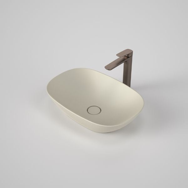 Caroma 853200CL Contura II 530mm Above Counter Basin - Matte Clay
