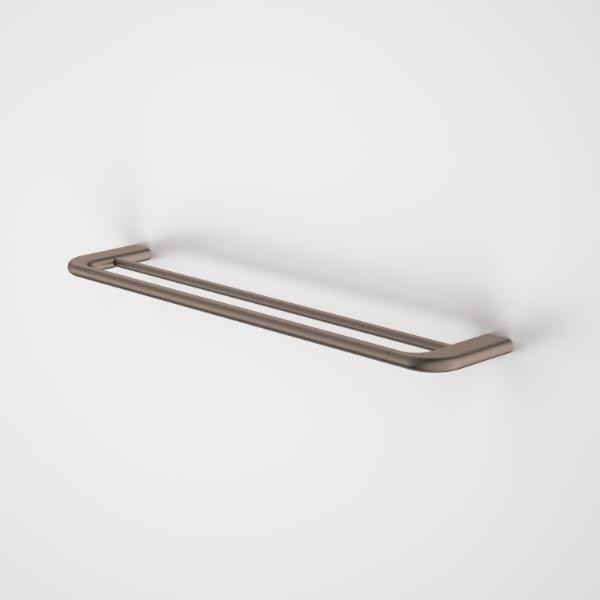 Caroma 849035BBZ Contura II 620mm Double Towel Rail - Brushed Bronze