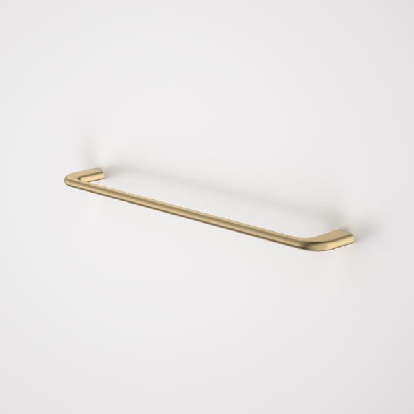 Caroma 849033BB Contura II 620mm Single Towel Rail - Brushed Brass