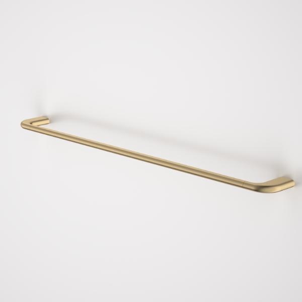 Caroma 849034BB Contura II 820mm Single Towel Rail - Brushed Brass