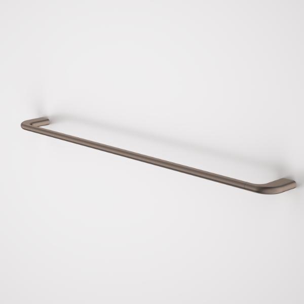 Caroma 849034BBZ Contura II 820mm Single Towel Rail - Brushed Bronze