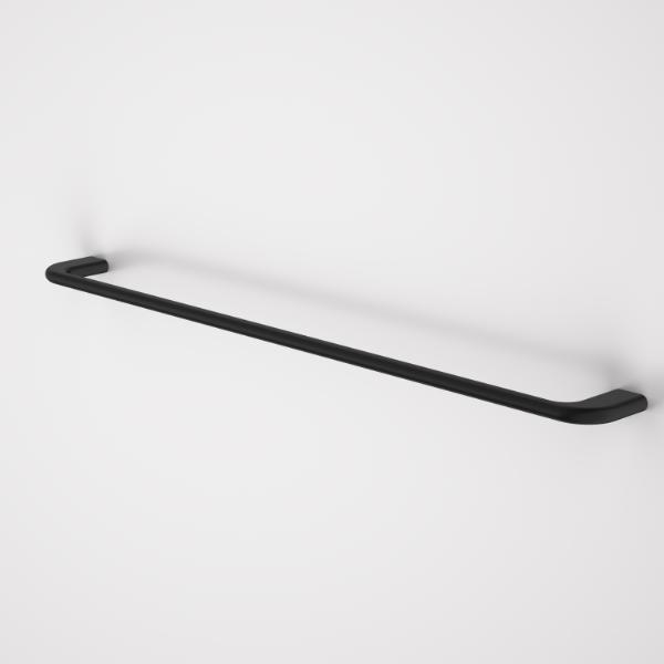 Caroma 849034B Contura II 820mm Single Towel Rail - Matte Black