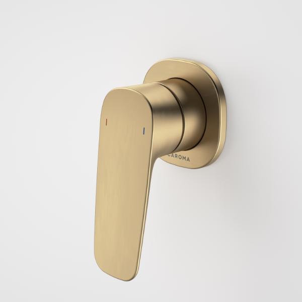 Caroma 849055BB Contura II Bath/Shower Mixer - Brushed Brass