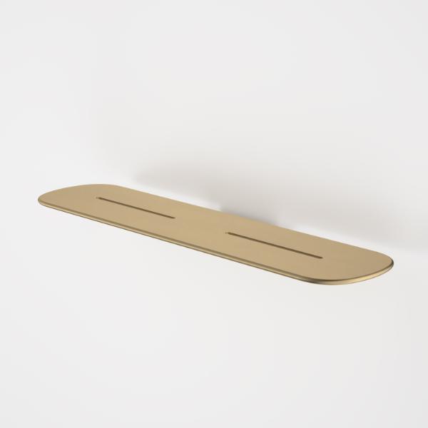 Caroma 849037BB Contura II Bathroom Shelf - Brushed Brass