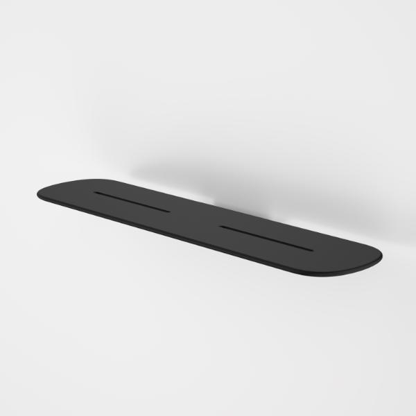 Caroma 849037B Contura II Bathroom Shelf - Matte Black