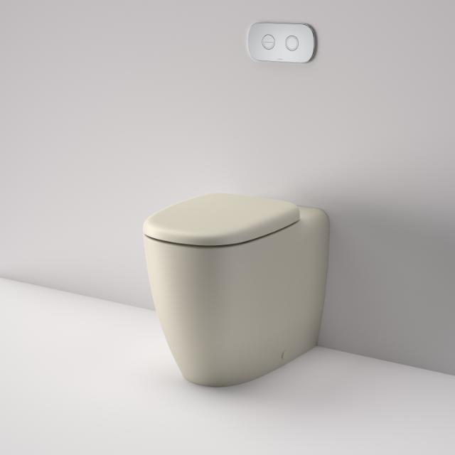 Caroma 848901CL Contura II Cleanflush Invisi Series II Wall Faced Suite - Clay