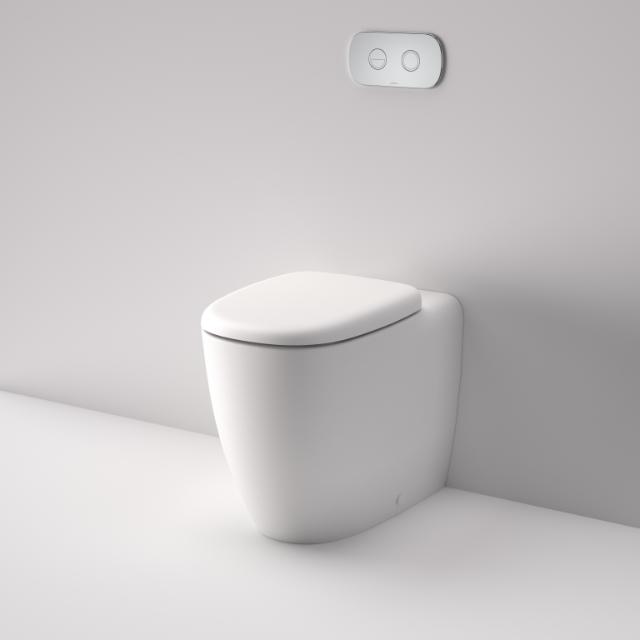 Caroma 848901W Contura II Cleanflush Invisi Series II Wall Faced Suite - White