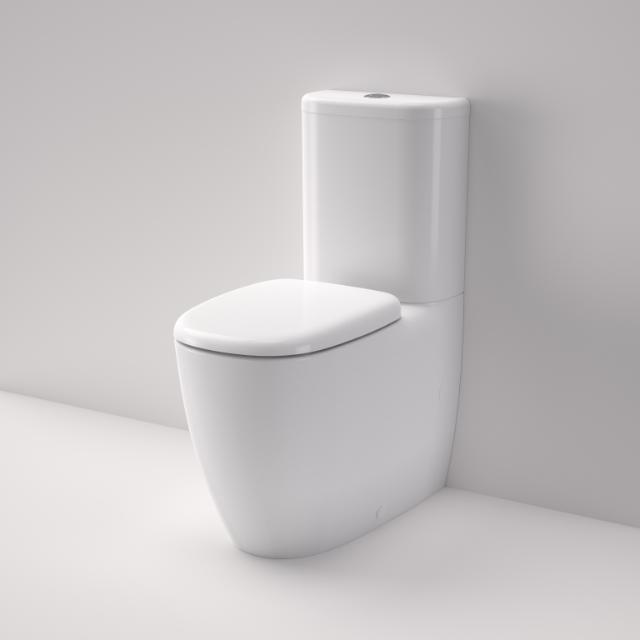 Caroma 848801W 848802W Contura II Cleanflush Wall Faced Close Coupled Suite - White