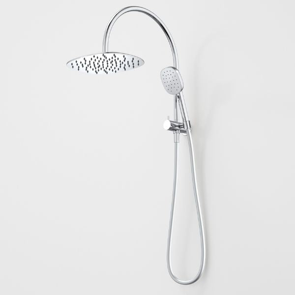 Caroma 849082C4A Contura II Compact Twin Shower - Chrome