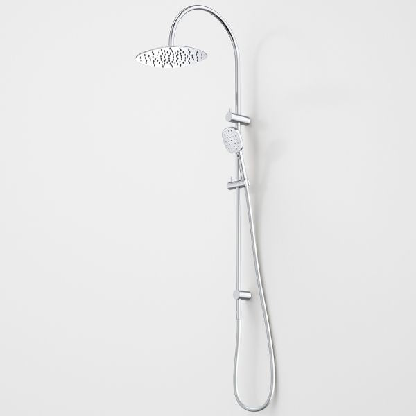 Caroma 849080C4A Contura II Rail Shower with Overhead - Chrome