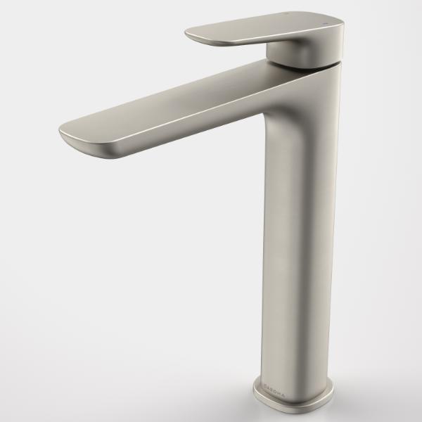 Caroma 849063BN6AF Contura II Tower Basin Mixer - Brushed Nickel