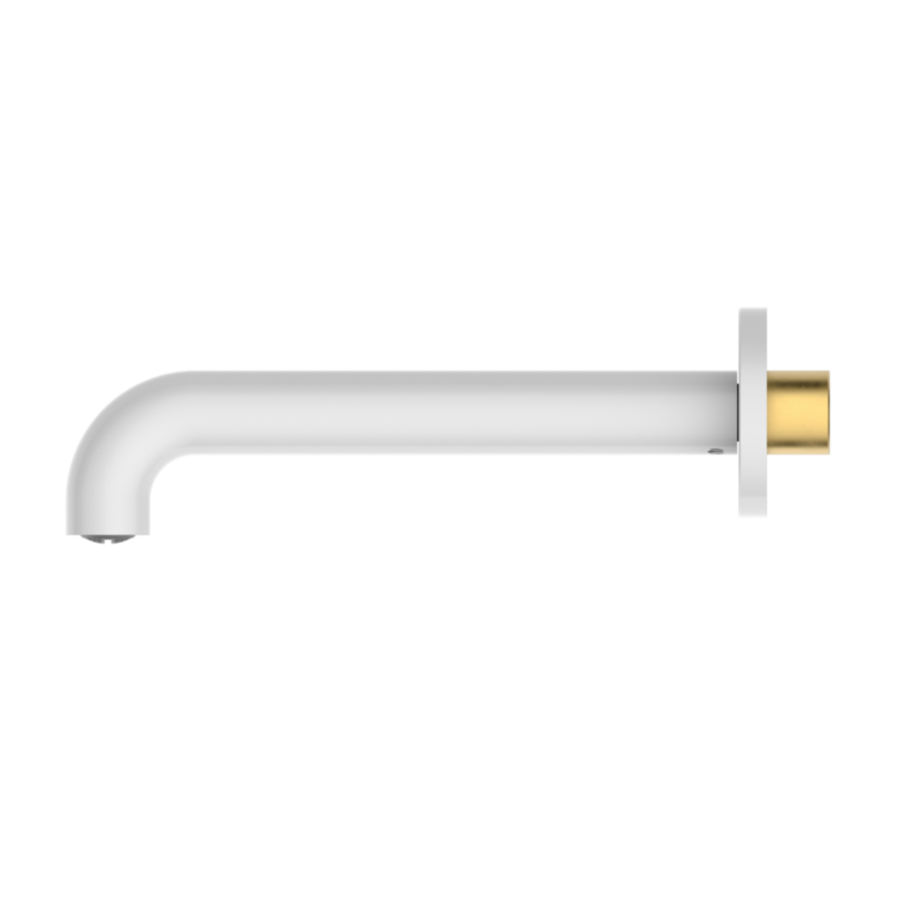 Nero Mecca Basin/Bath Spout Only 120mm Matte White NR221903C120MW