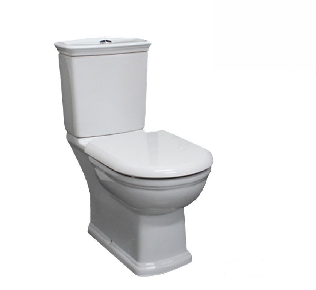 Fienza 060130W Close Coupled RAK Washington S-Trap 240mm Toilet, White