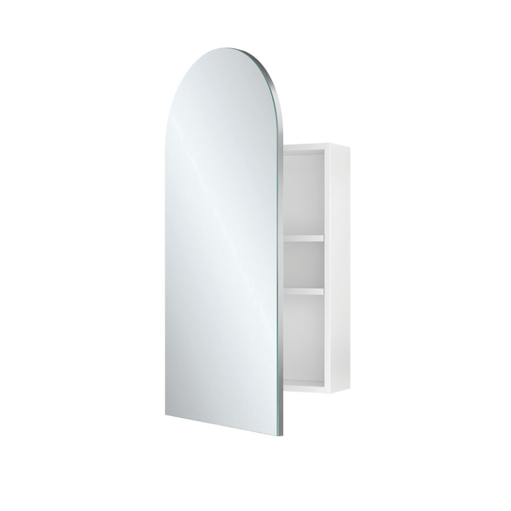 Fienza PSH450ARCH Arch 450 x 900mm Mirror Cabinet