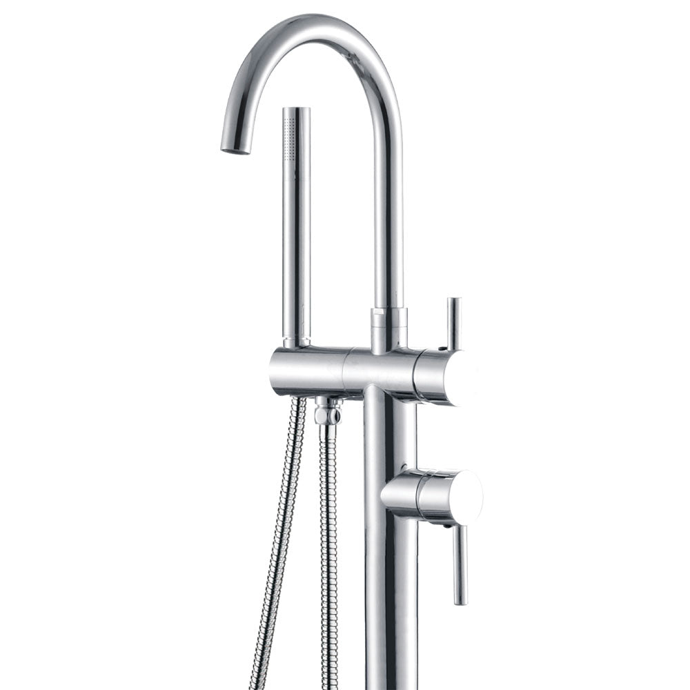 Fienza Isabella Floor Standing Mixer & Shower 213113 - Chrome
