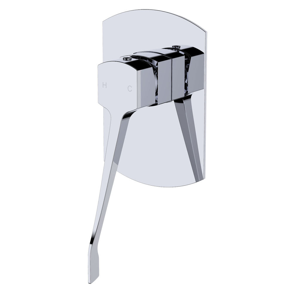 Fienza 218101D Koko Care Chrome Wall Basin Mixer