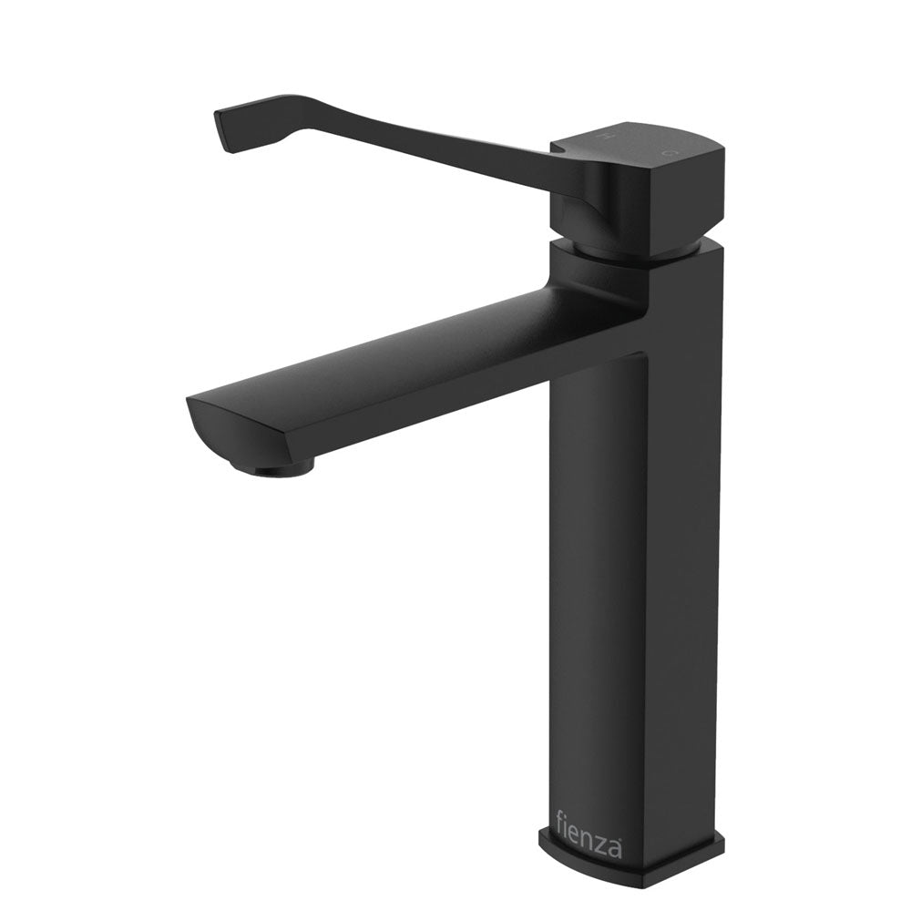 Fienza 218109BD Koko Care Basin Mixer Tap Matte Black, 235mm High