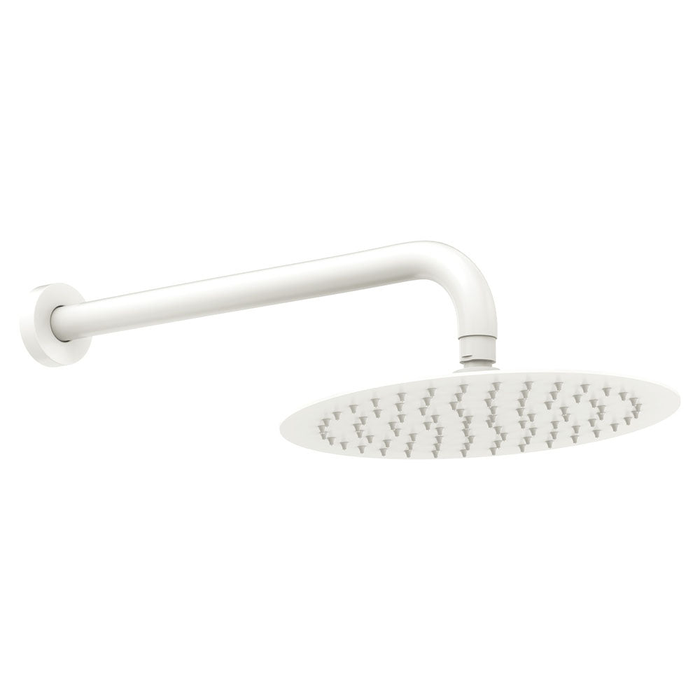 Fienza 411125MW-B Kaya Shower Arm Set, Matte White