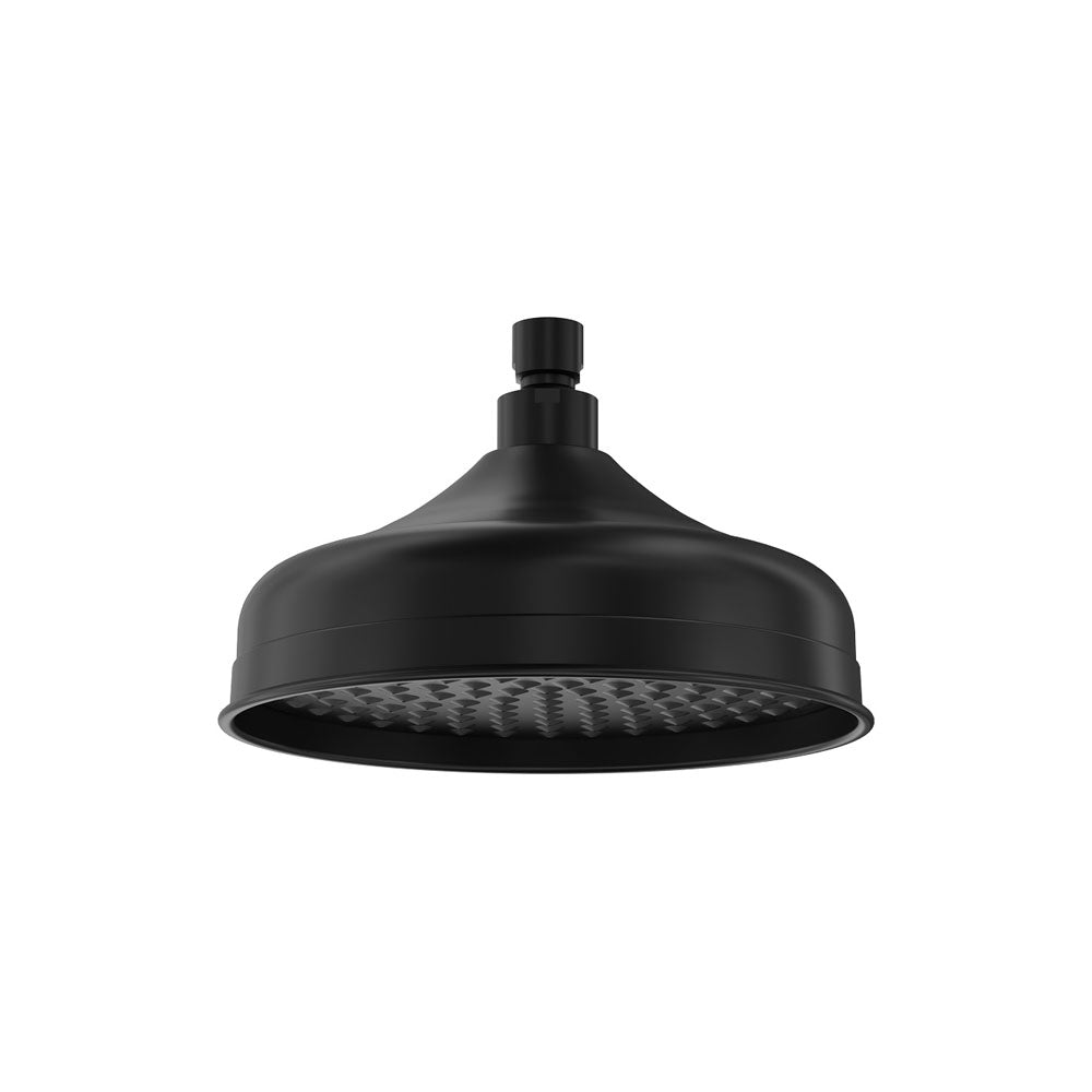 Fienza 411138B Lillian Shower Head, Matte Black