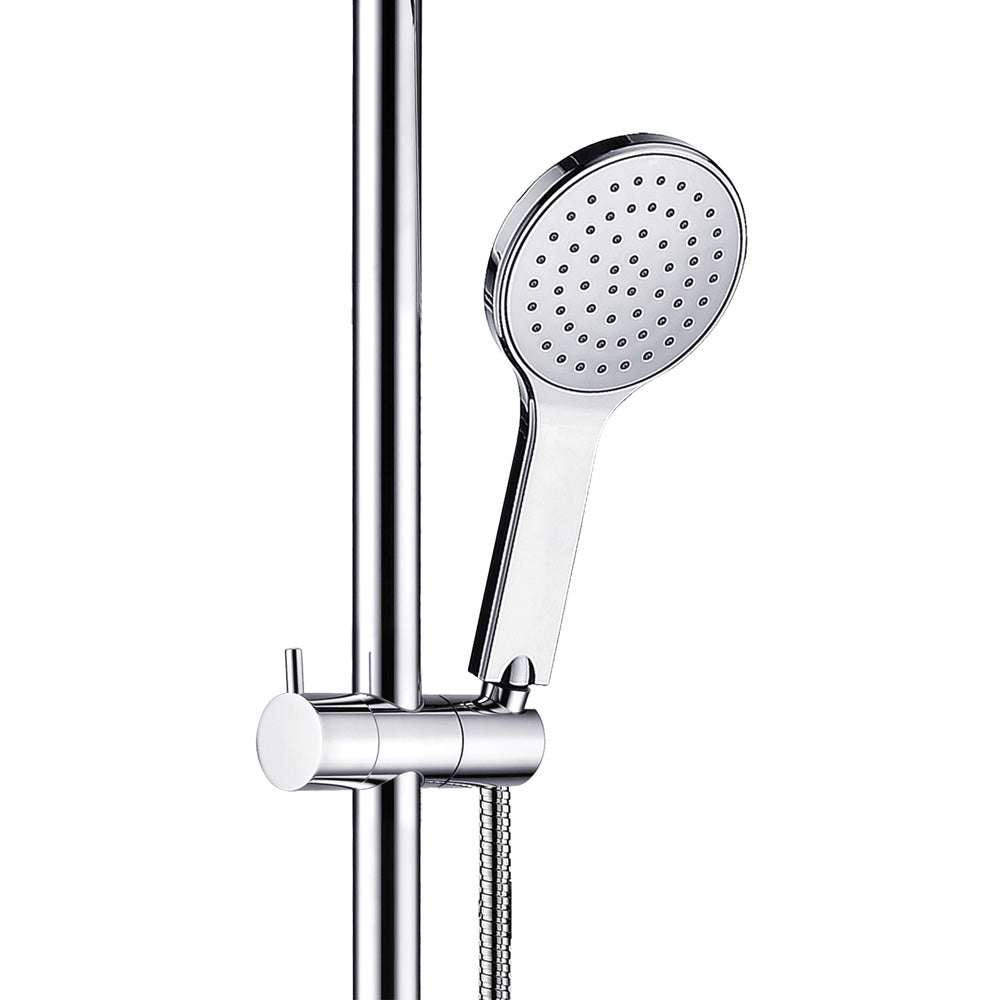 Fienza 444113RH Luciana Care Chrome Right Hand Inverted T Rail Shower