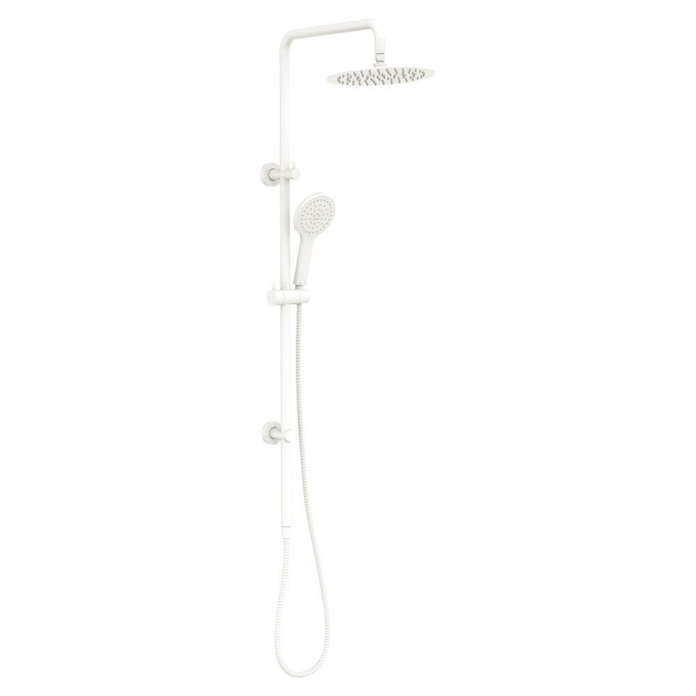 Fienza 455109MW Kaya Twin Shower, Matte White
