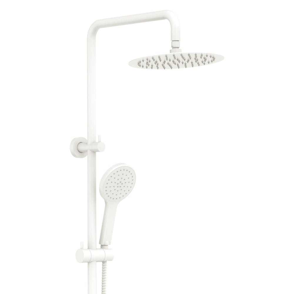 Fienza 455109MW Kaya Twin Shower, Matte White